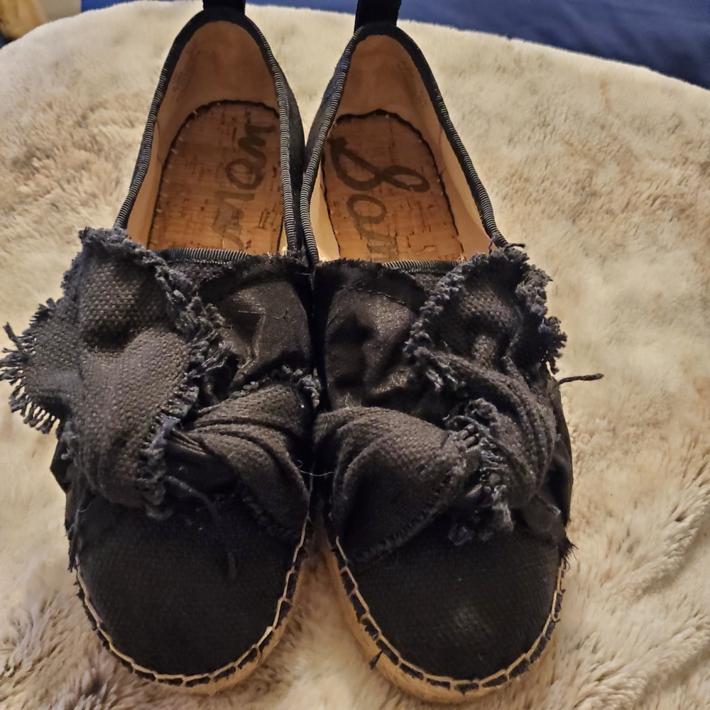 Sam Edelman | Black Espadrilles - Picture 3 of 8